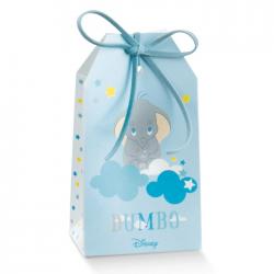 Scatolina sacchettino Dumbo azzurro 1